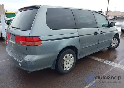 2001 Honda Odyssey Lx из США, поврежденный, VIN 2HKRL185X1H594802